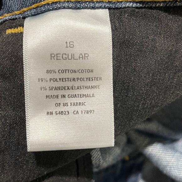 Old Navy The Flirt Jeans Stretch Denim Size 16 Mid Rise Bootcut Casual western - Picture 4 of 5